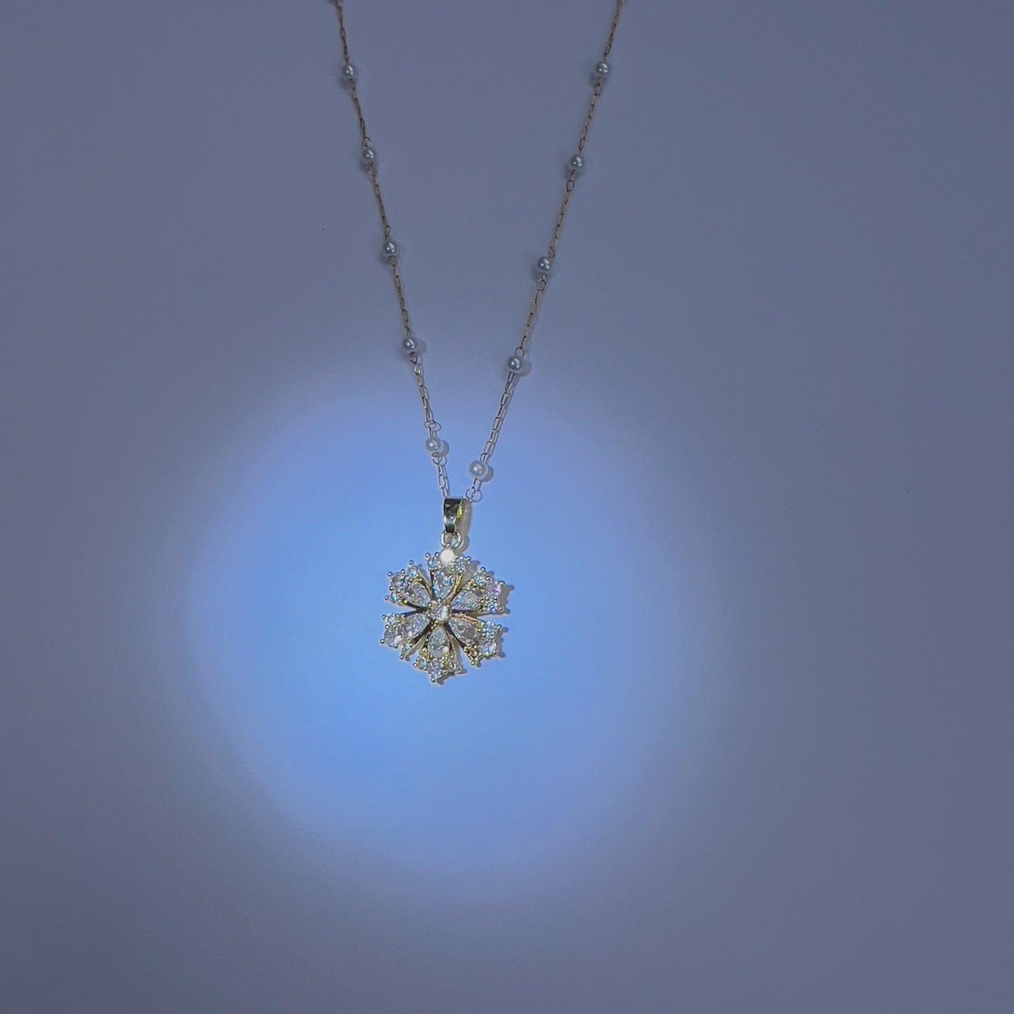 Crystal Snowflake Necklace