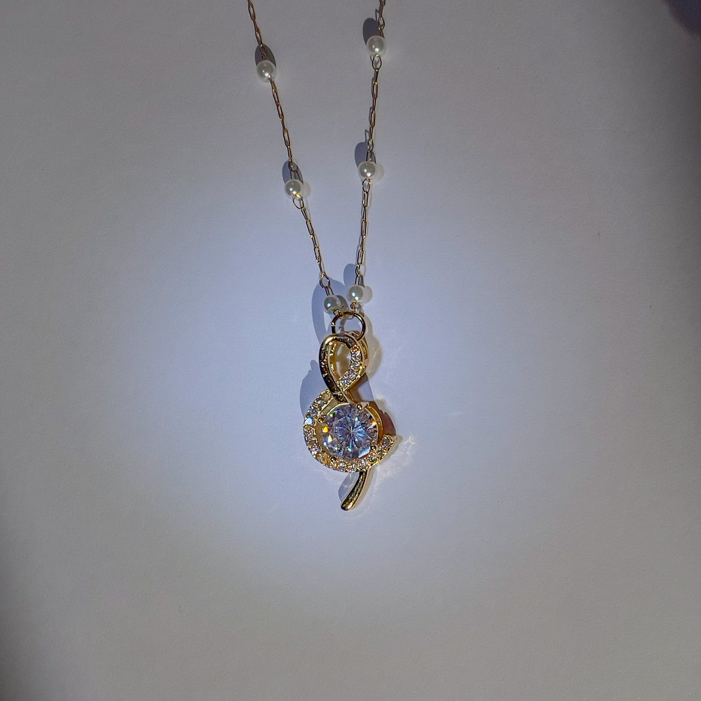 Treble Clef Necklace