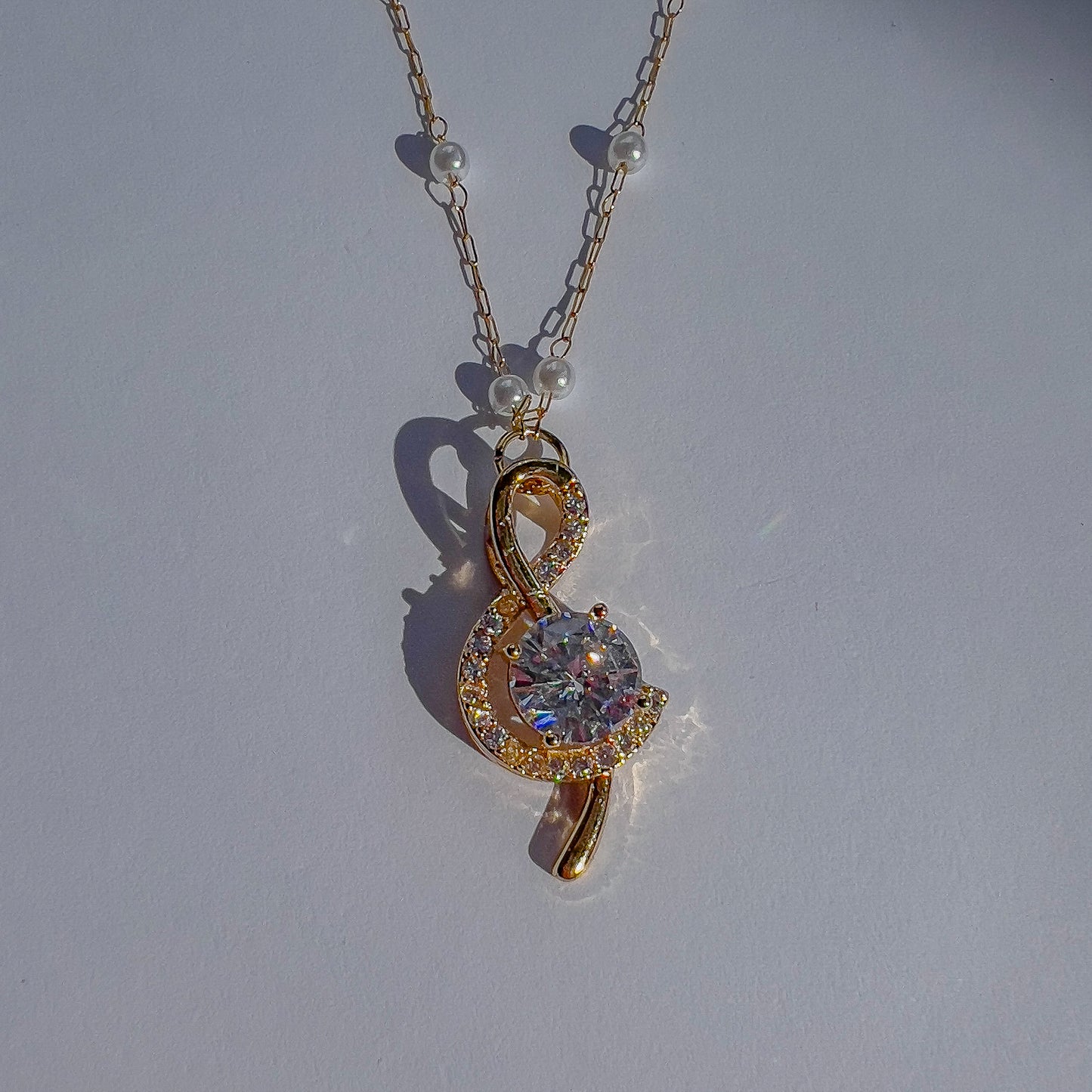 Treble Clef Necklace