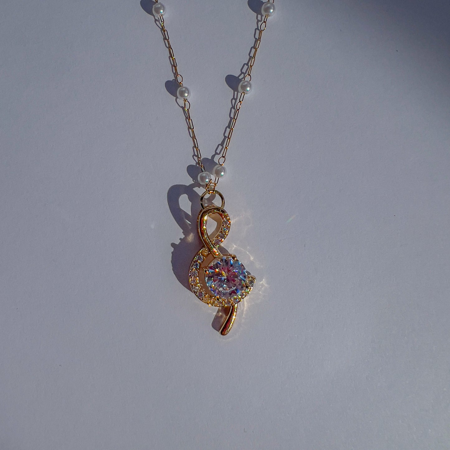 Treble Clef Necklace