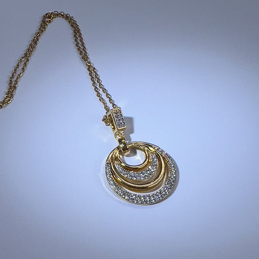 Circle Pendant Necklace