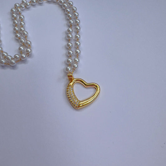 Bubble Heart Necklace