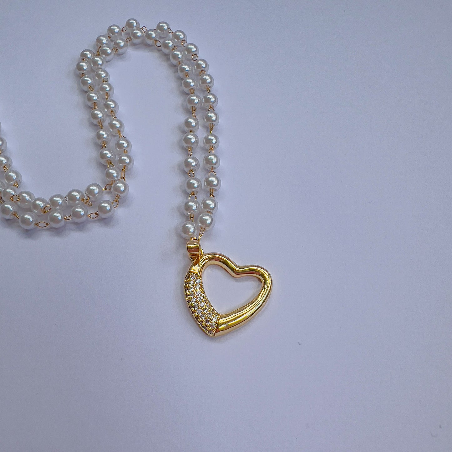 Bubble Heart Necklace
