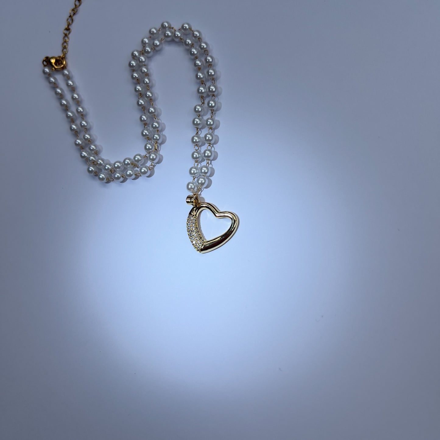 Bubble Heart Necklace