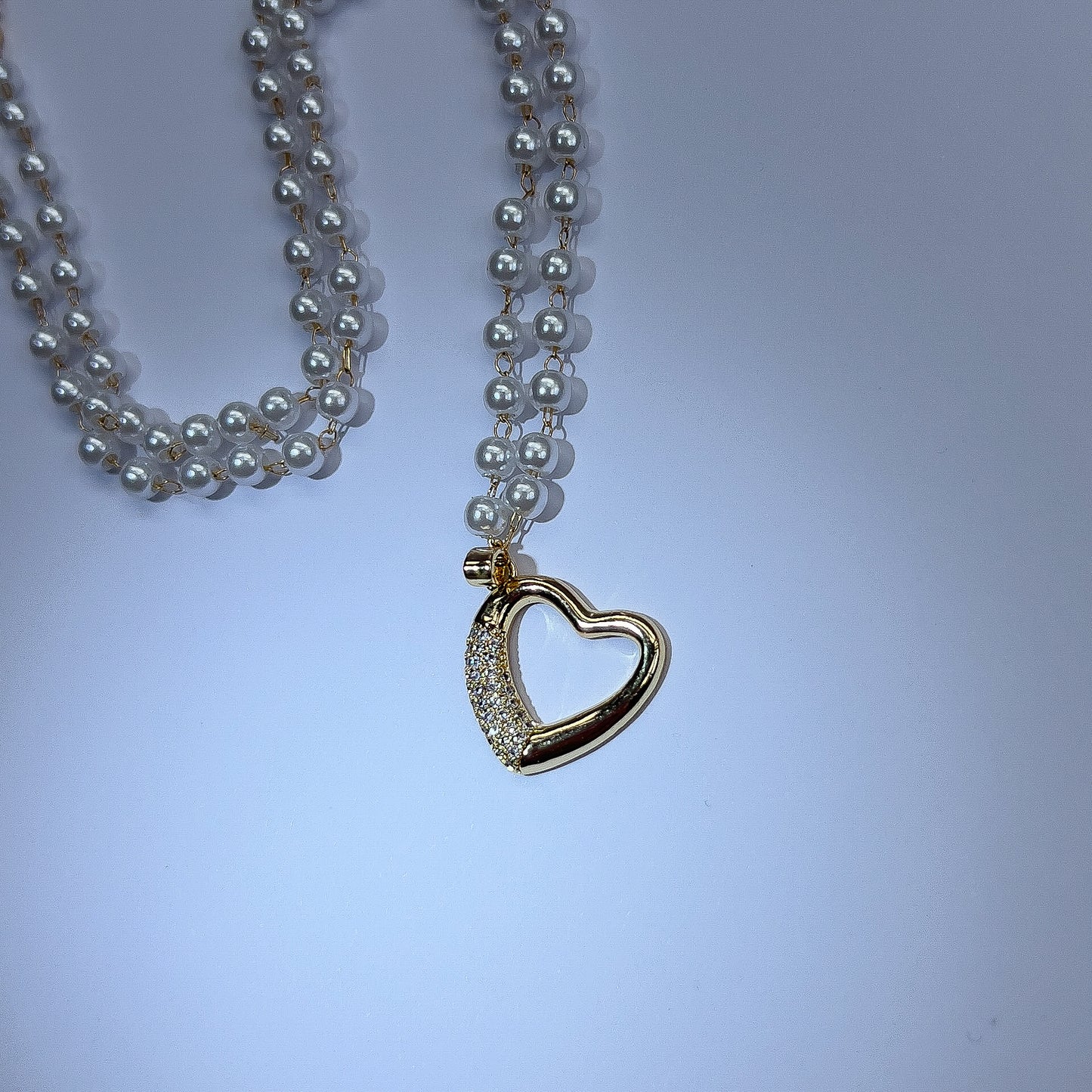 Bubble Heart Necklace