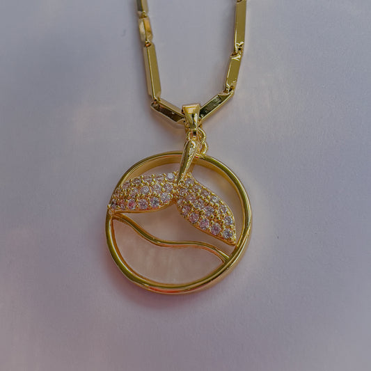 Whale Tail Necklace